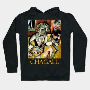 Self Portrait with Seven Digits (1913) by Marc Chagall Hoodie